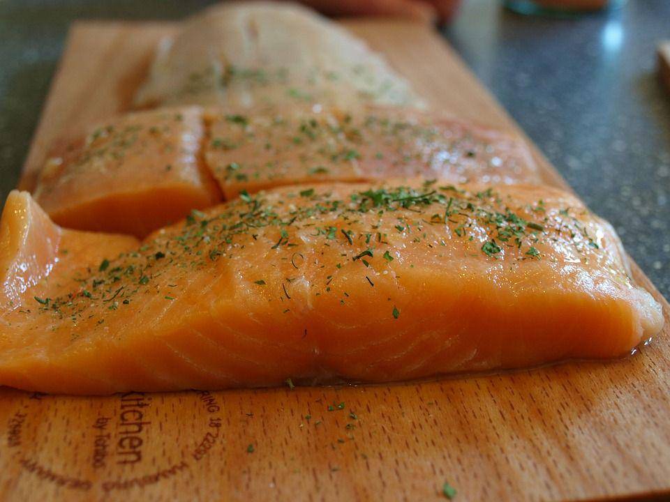 ilustrasi membumbui salmon (pixabay.com/@Sabrinakoeln)