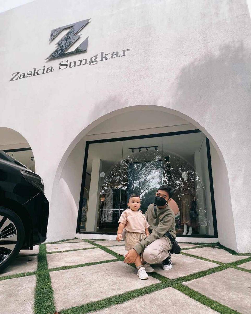 potret baby Ukkasya berjalan (instagram.com/zaskiasungkar15 )