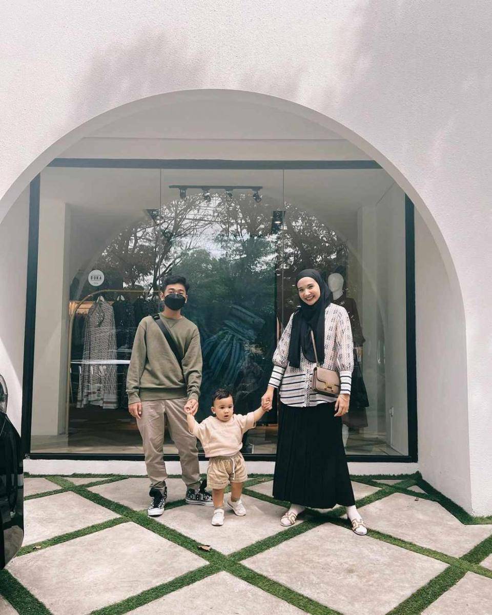 potret baby Ukkasya berjalan (instagram.com/zaskiasungkar15 )