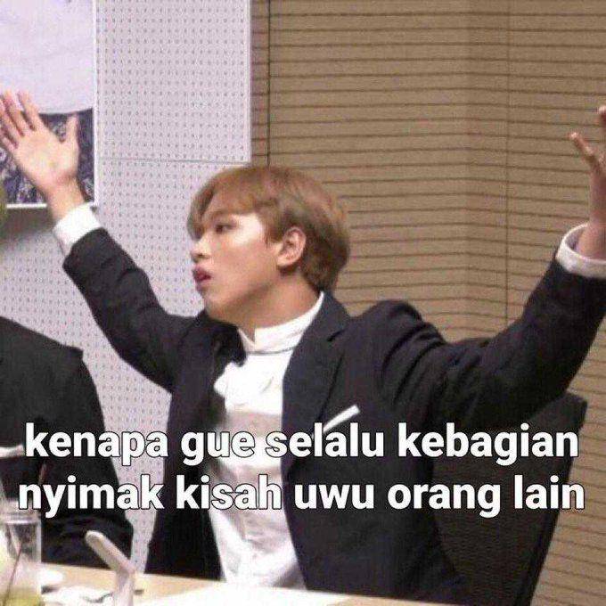 meme kocak ala idol KPop (twitter.com/kaleenath)