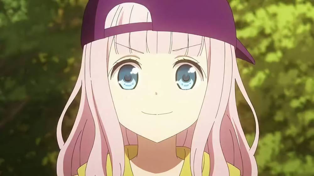 Chika bersiap melakukan rap bersama Miyuki. (dok. dok. A-1 Pictures/Kaguya-sama: Love is War-Ultra Romantic)