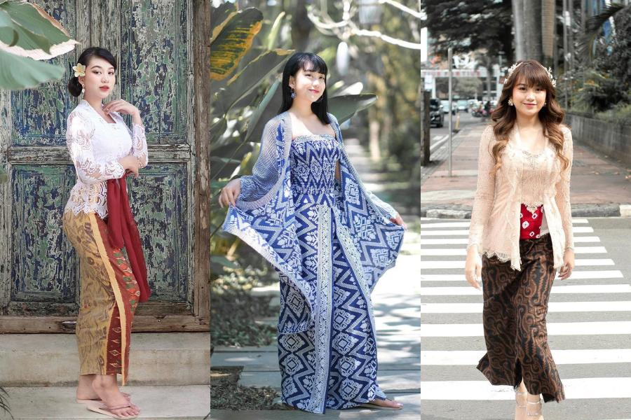5 Inspirasi Kebaya dan Batik ala Ghea Indrawari, Ada Kebaya Bali