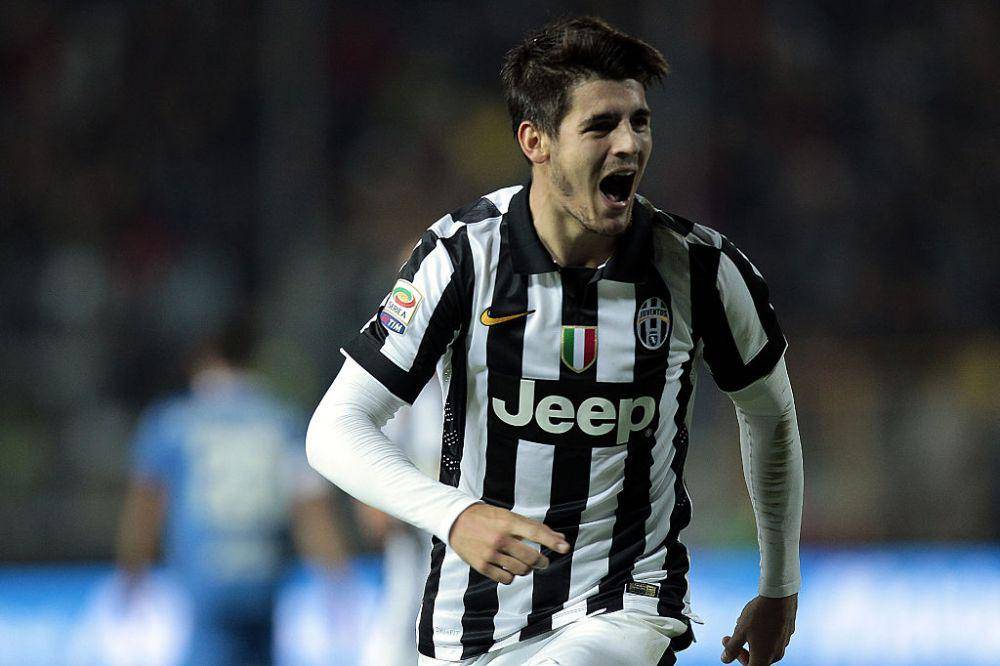 Alvaro Morata saat membela Juventus. (twitter.com/WhoScored)