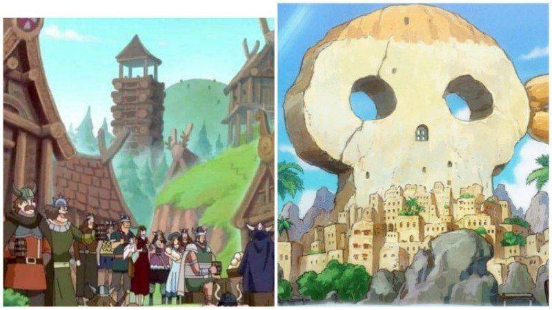 Elbaf dan Hachinosu. (Dok. Toei Animation/One Piece)