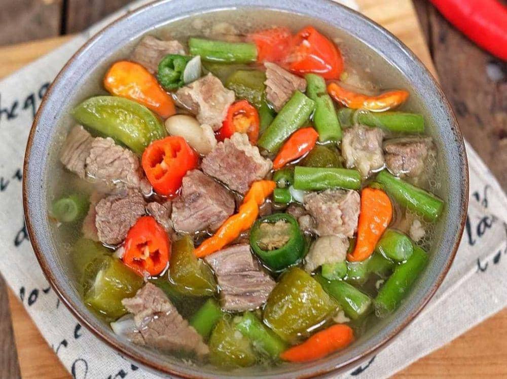 Asem-asem daging sapi (instagram.com/susie.agung)