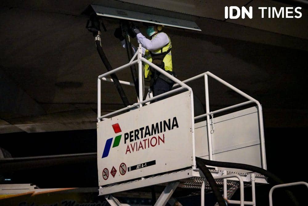 Pertamina Patra Niaga Sumbagsel Siapkan 1080 KL Avtur Penerbangan Haji (IDN Times/Dokumen)