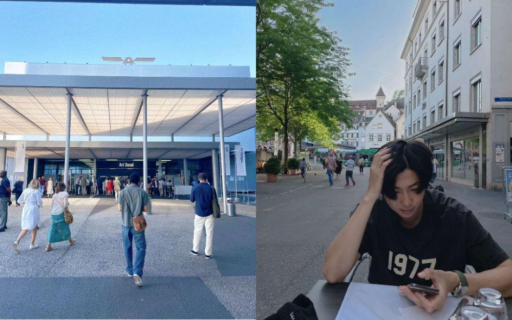 10 Potret RM BTS Liburan di Swiss, Bikin Pengin Ikutan