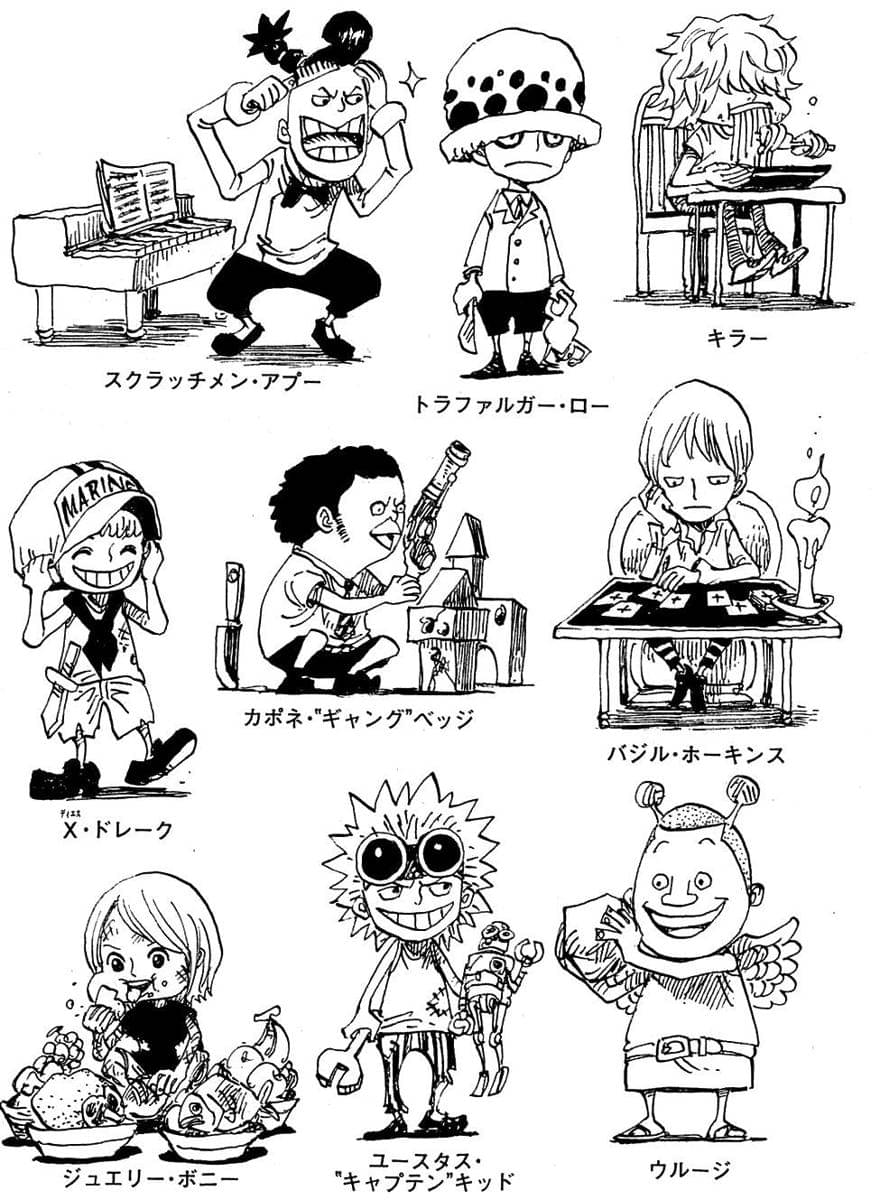 Versi anak-anak Supernova. (Dok. Shueisha/One Piece)