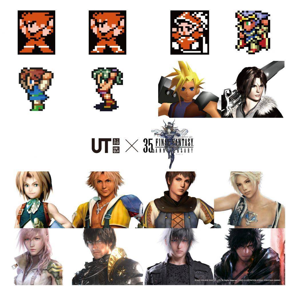 Uniqlo x Final Fantasy (doc. Uniqlo Indonesia)