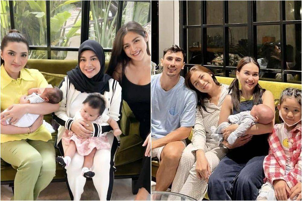 Baby Don dijenguk rekan artis mamanya (instagram.com/inijedar)