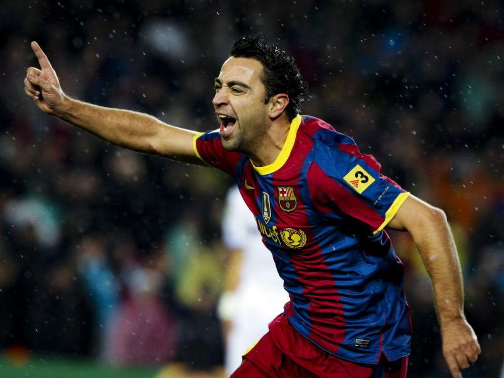 Xavi Hernandez berseragam Barcelona (fcbarcelona.com)