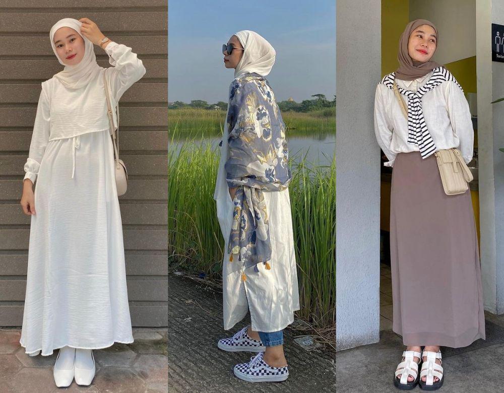 9 Ide Outfit Atasan Serba Putih ala Fitri Hasiani, Simple Hingga Swag