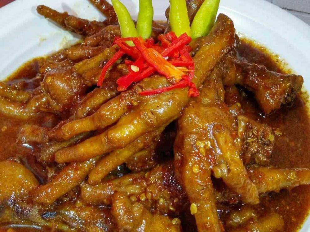 Ceker kecap pedas (instagram.com/tari.kitchen)