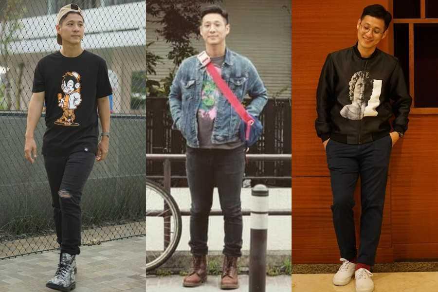 9 Inspirasi Gaya Kasual ala Junior Liem, Nyaman untuk Beraktivitas!