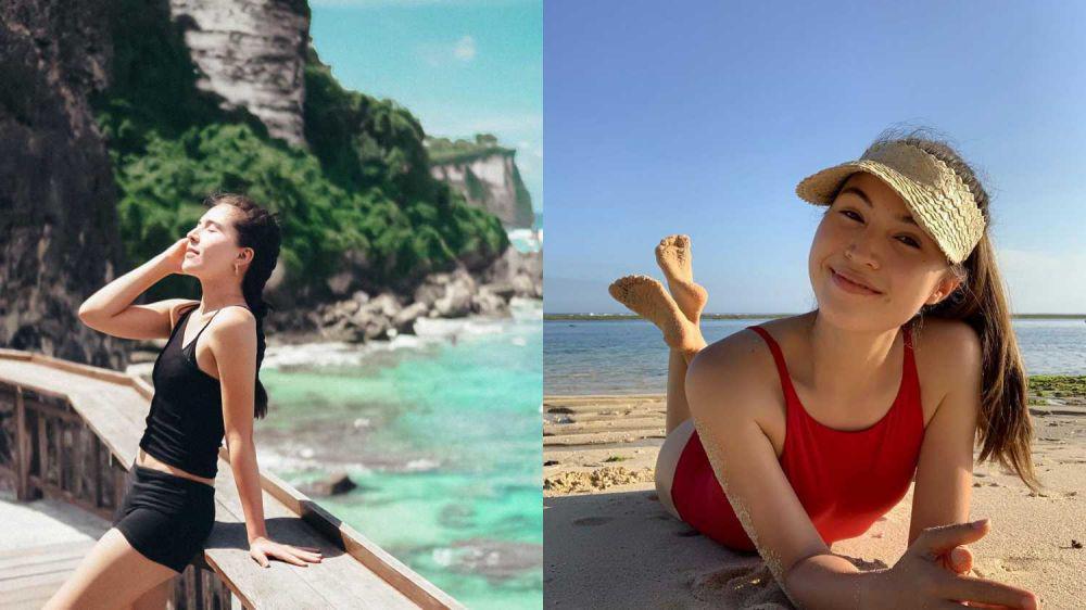 9 Potret Olivia Jensen Saat di Pantai, Kian Memesona