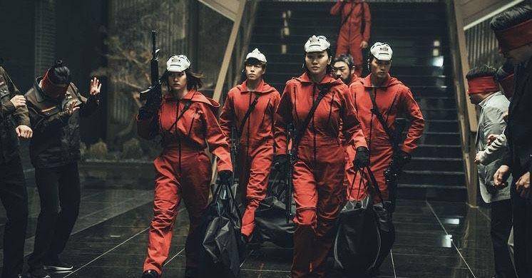 Anggota Money Heist (instagram.com/netflixkr)