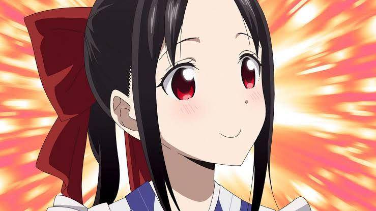 Kaguya Shinomiya bercosplay menjadi pelayan (dok. A-1 Pictures/Kaguya-sama: Love is War-Ultra Romantic)