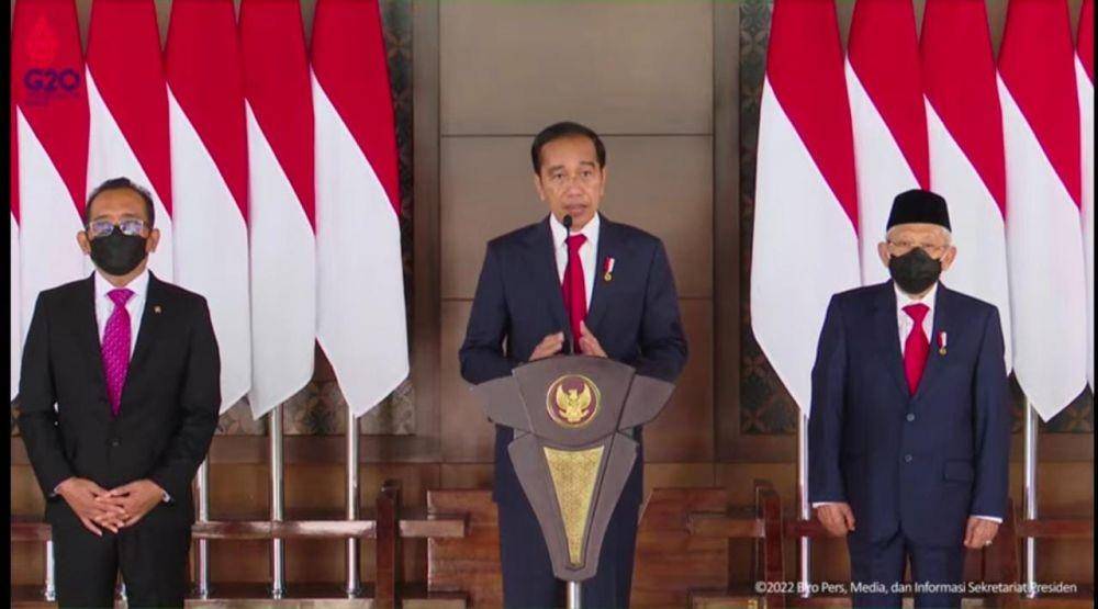 Konferensi pers Presiden Jokowi kunjungan kerja ke luar negeri (Youtube.com/Sekretariat Presiden)