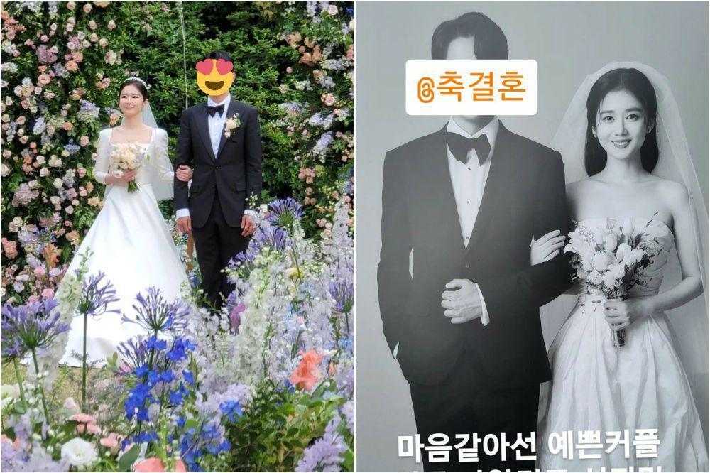 11 Potret Pernikahan Jang Nara, Meriah dan Romantis Banyak Rekan Artis