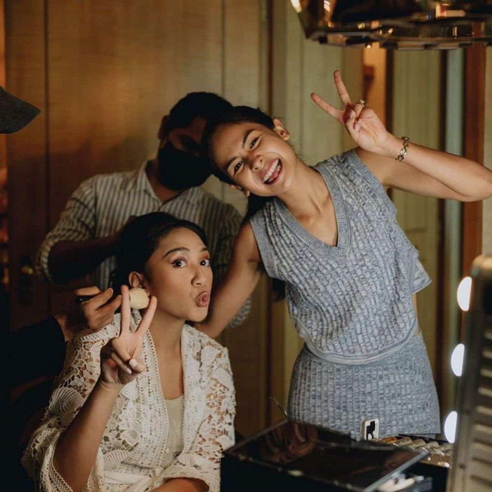 potret Maudy Ayunda di resepsi pernikahan Putri Tanjung (instagram.com/maudyayunda)