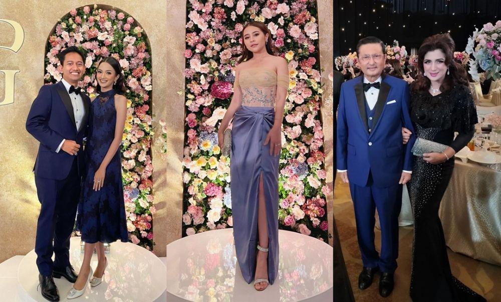 9 Gaya Figur Publik di Resepsi Putri Tanjung, Prilly Pakai Dress Unik