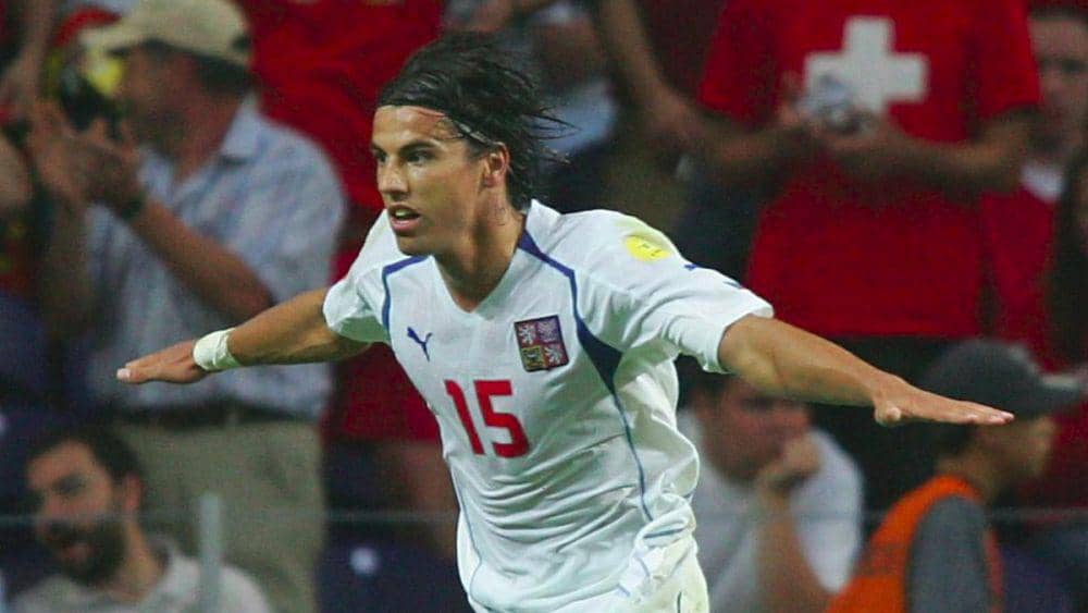Milan Baros berseragam Timnas Republik Ceko (uefa.com)