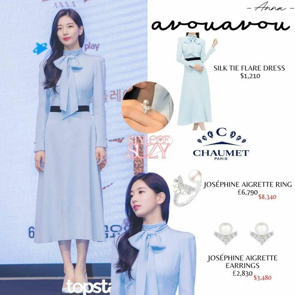 Harga Outfit Suzy di KDrama Anna (instagram.com/styleof_suzy)