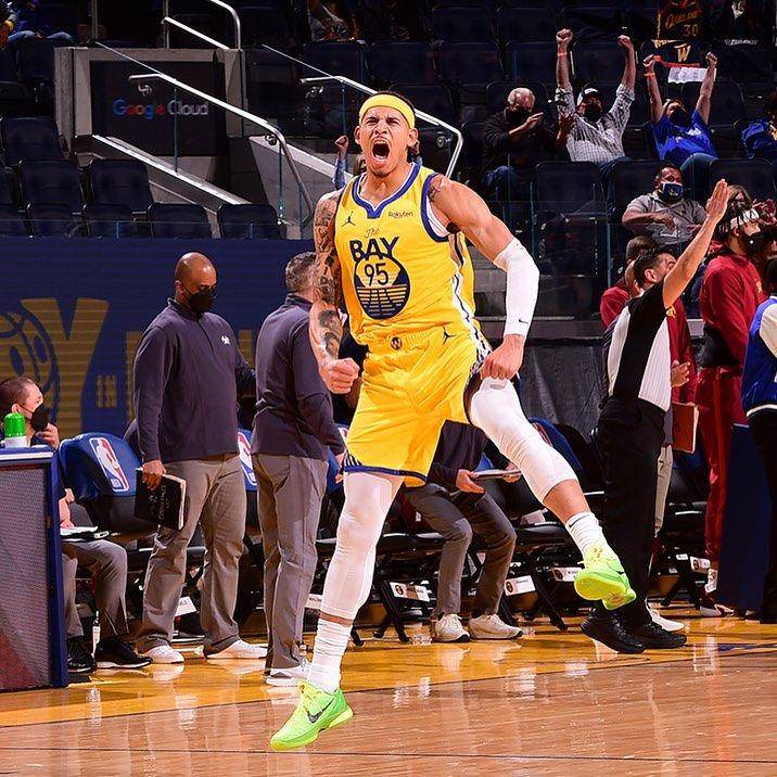 Juan Toscano-Anderson saat membela Golden State Warriors. (instagram.com/juanojuan10)
