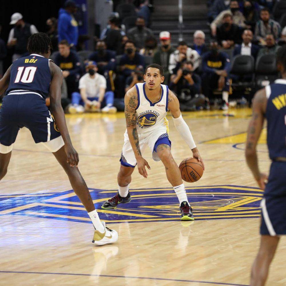 Juan Toscano-Anderson saat membela Golden State Warriors. (instagram.com/juanojuan10)