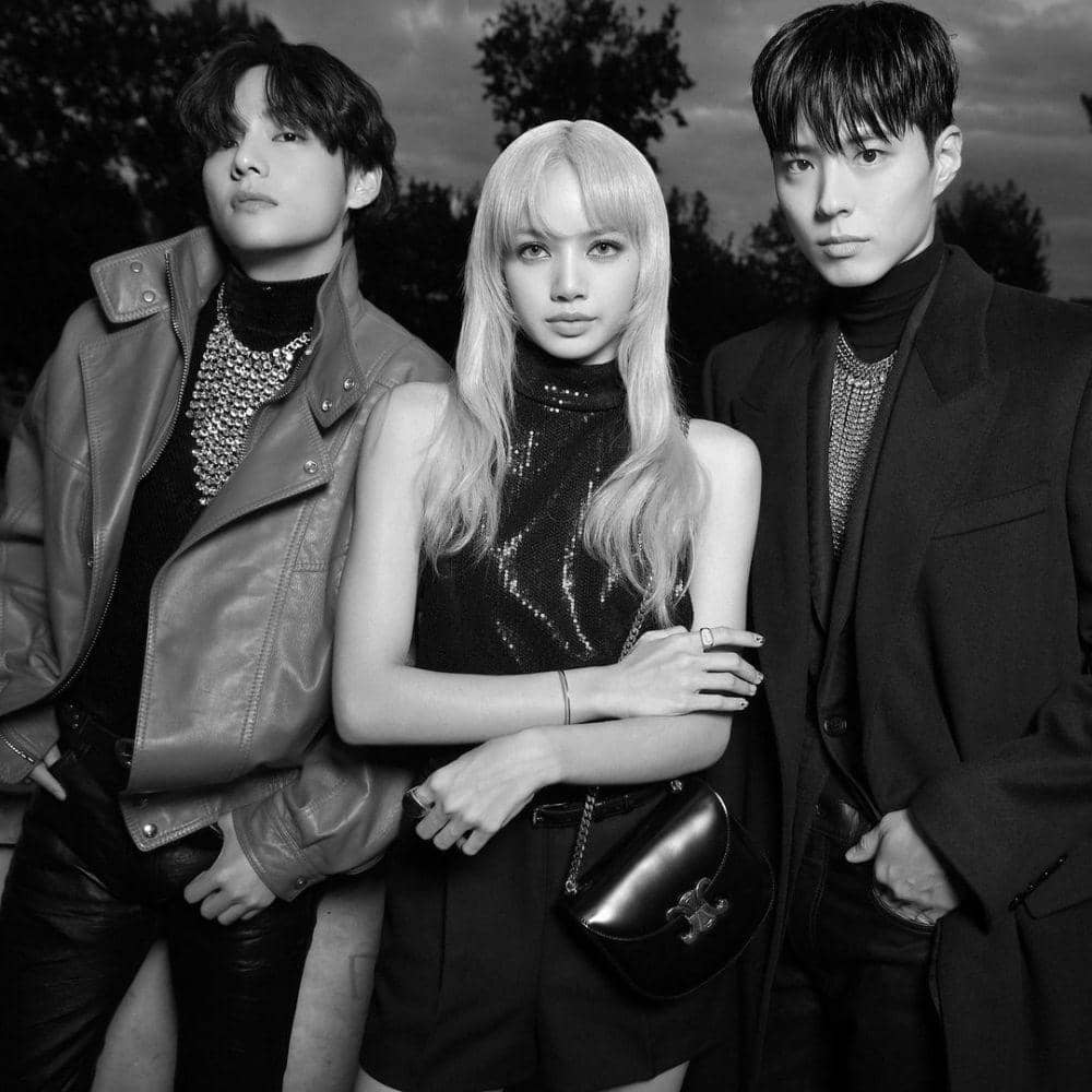 V BTS, Lisa, Park Bogum (instagram.com/voguetaiwan)