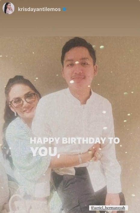 kejutan ultah Azriel Hermanysah (instagram.com/krisdayantilemos)