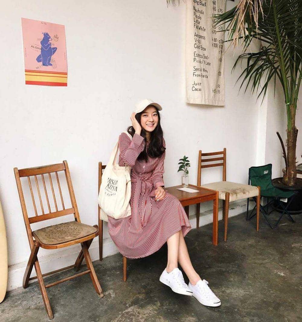 ide outfit ala Ink Waruntorn (instagram.com/inkwaruntorn)