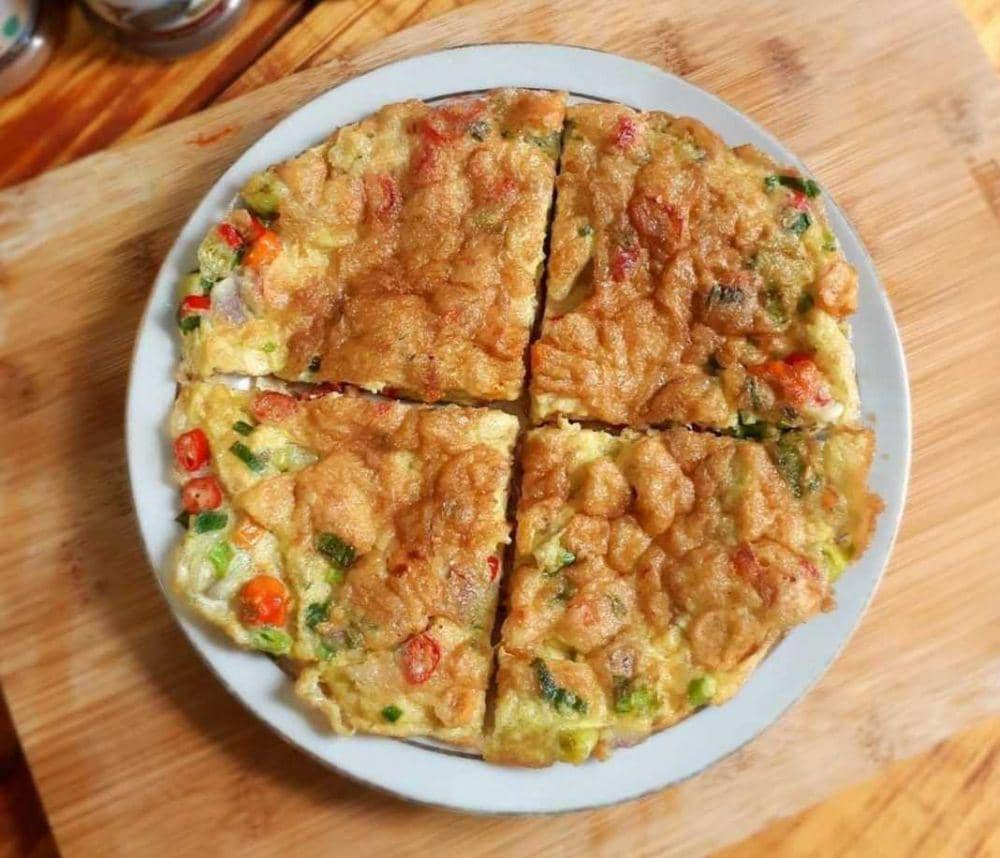 Telur dadar pedas (instagram.com/rahmi_mol)