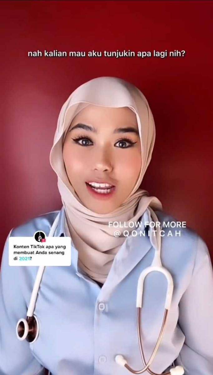 Konten Qonita (tiktok.com)
