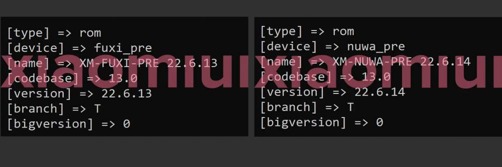 Fuxi dan Nuwa, nama sandi untuk Xiaomi 13 Pro dan Xiaomi 13 (xiaomiui.net)