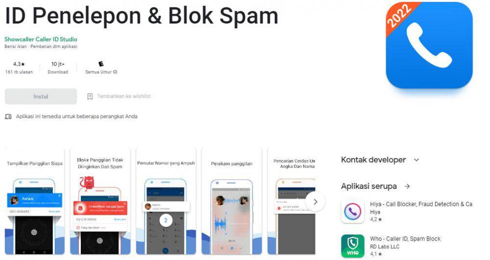 aplikasi ShowCaller (play.google.com)