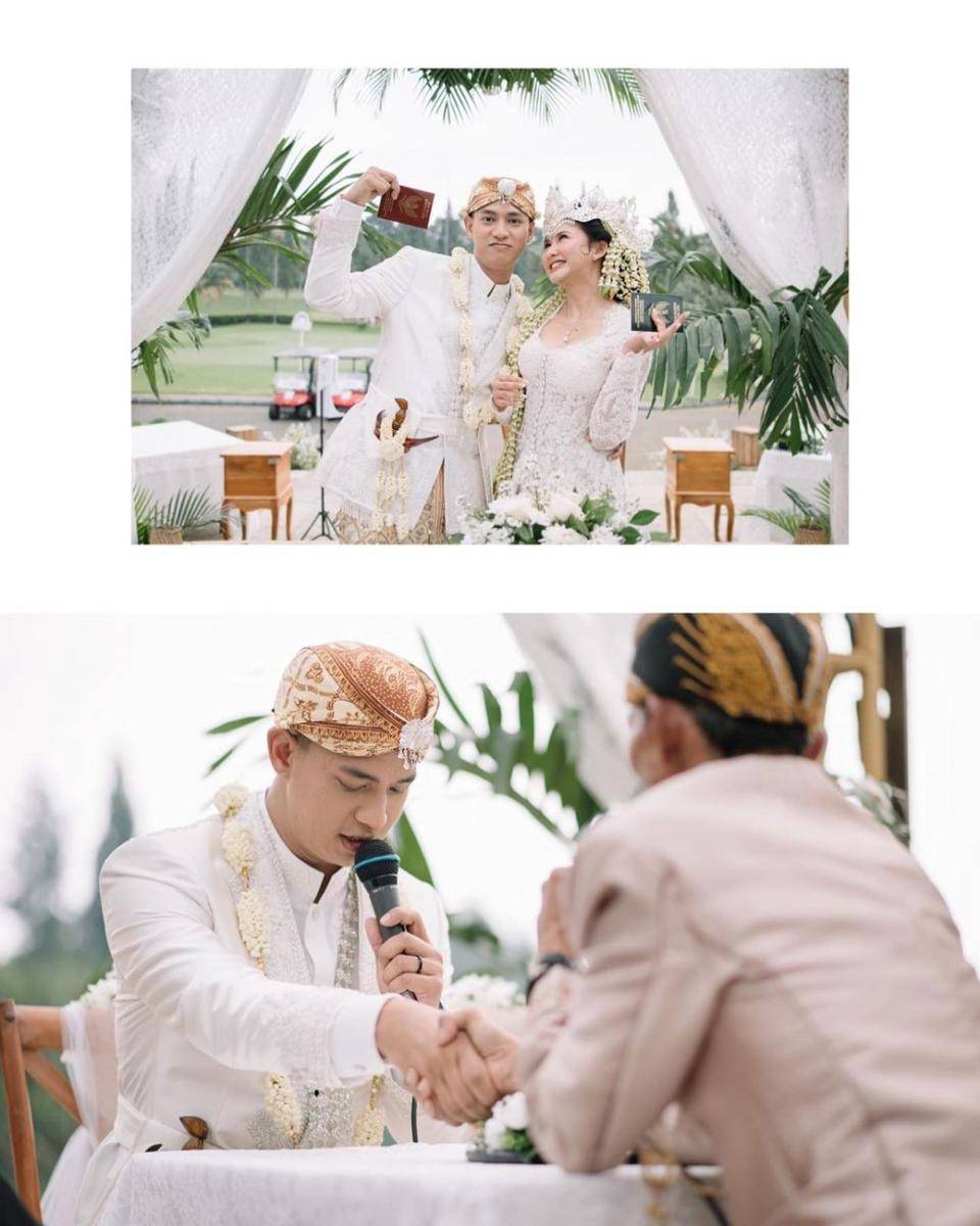 Makeup dan Kebaya Akad Nikah Adinda Azani (instagram.com/imagenic)