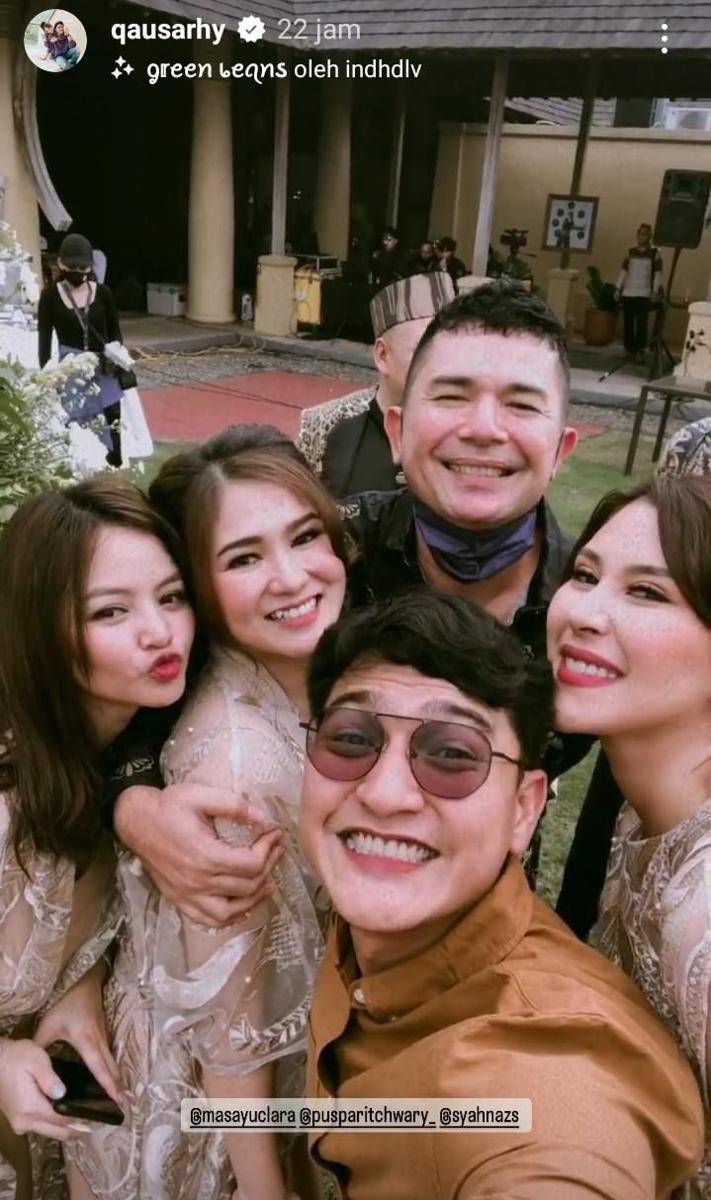Masayu Clara jadi bridesmaid (instagram.com/qausarhy)