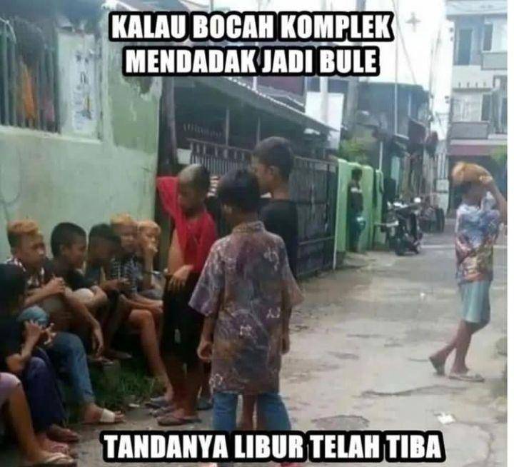 meme lucu libur sekolah (instagram.com/memerandomindo)