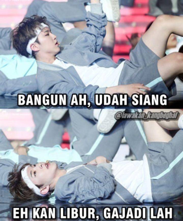 meme lucu libur sekolah (instagram.com/bangbeghal)