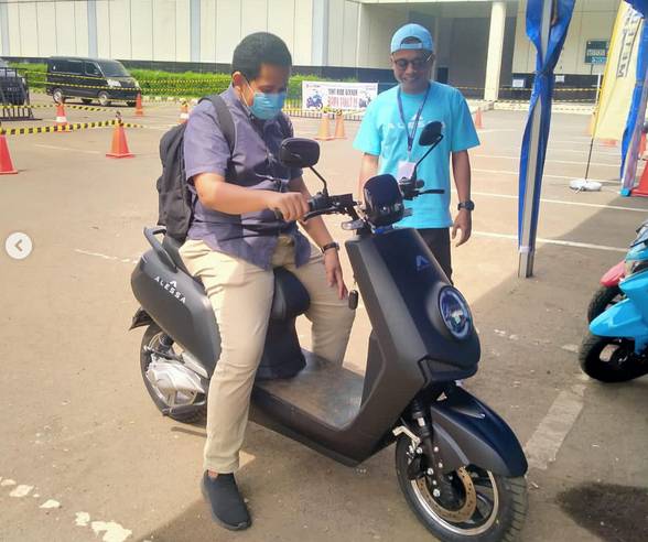Desain Alessa eX3000 kompak (Instagram/@alessamotors)