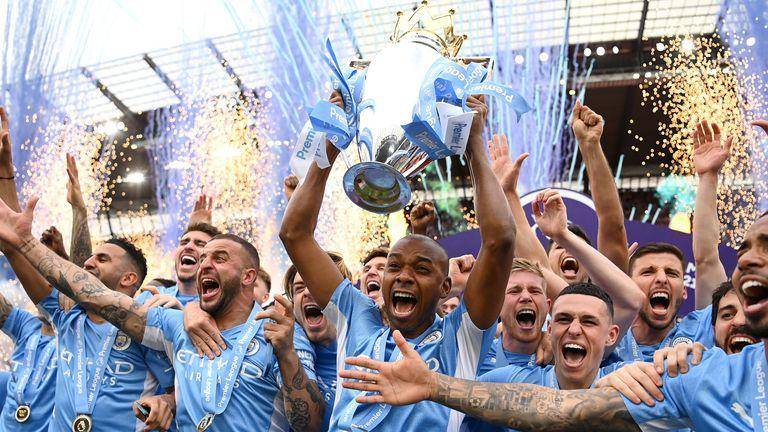 Manchester City menjuarai Premier League 2021/2022. (skysports.com)