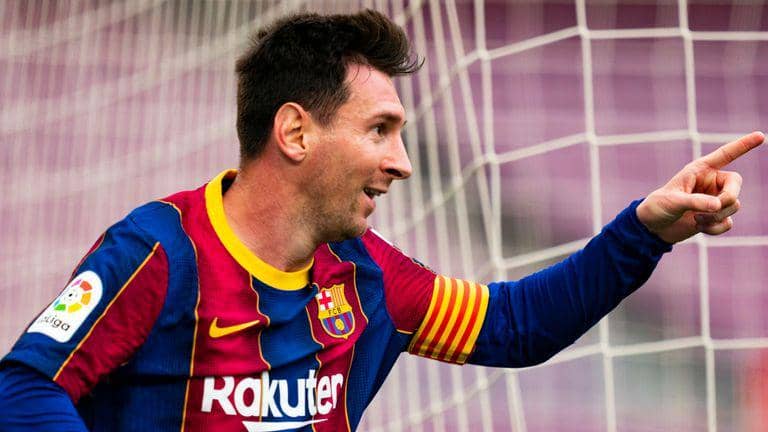 Lionel Messi berseragam Barcelona (skysports.com)