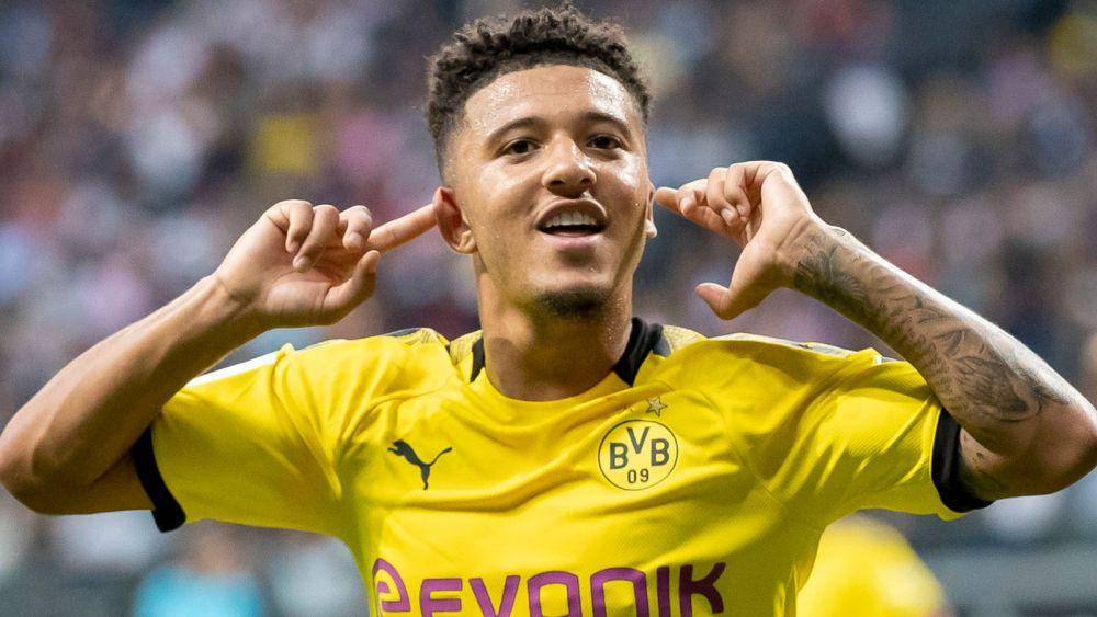 Jadon Sancho berseragam Borussia Dortmund (skysports.com)