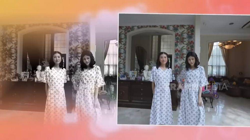 momen Sarwendah ketemu 'kembaran' (youtube.com/transtvofficial)