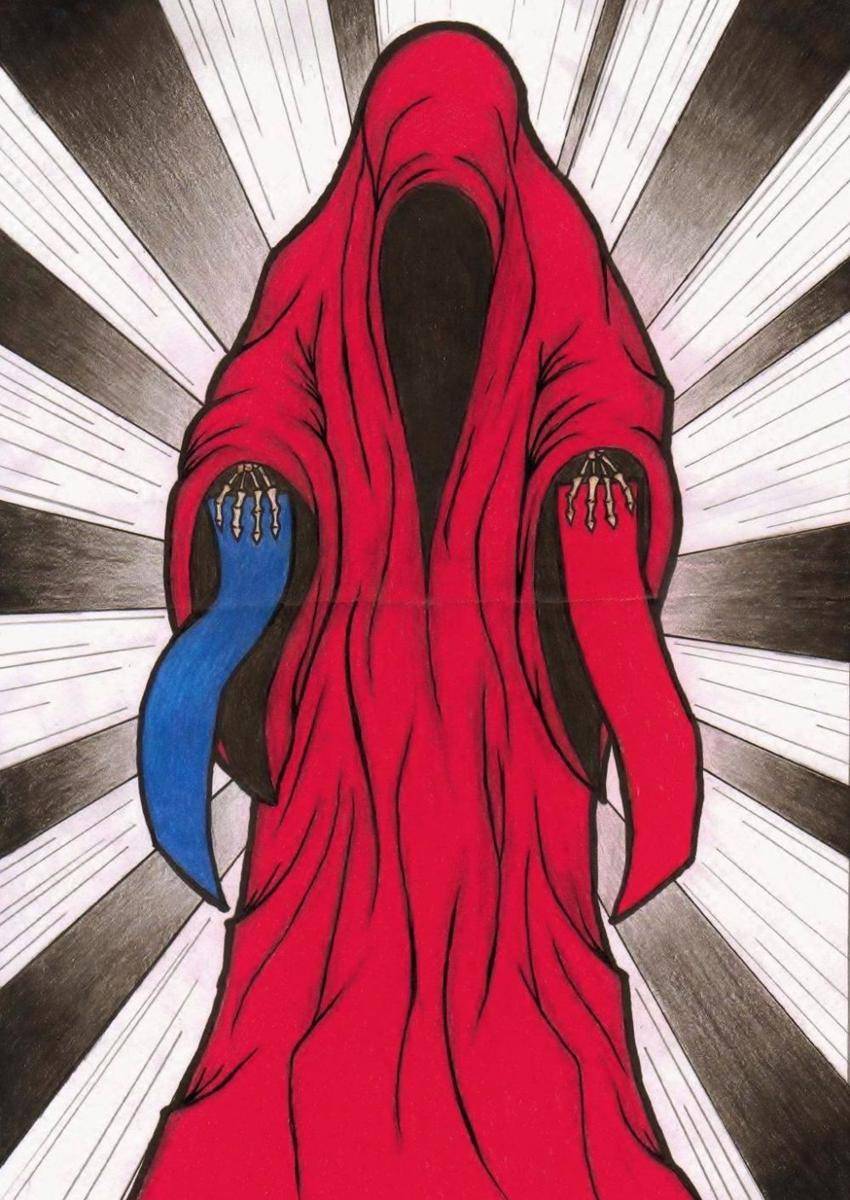 ilustrasi Akai Kami, Aoi Kami (pinterest.com)