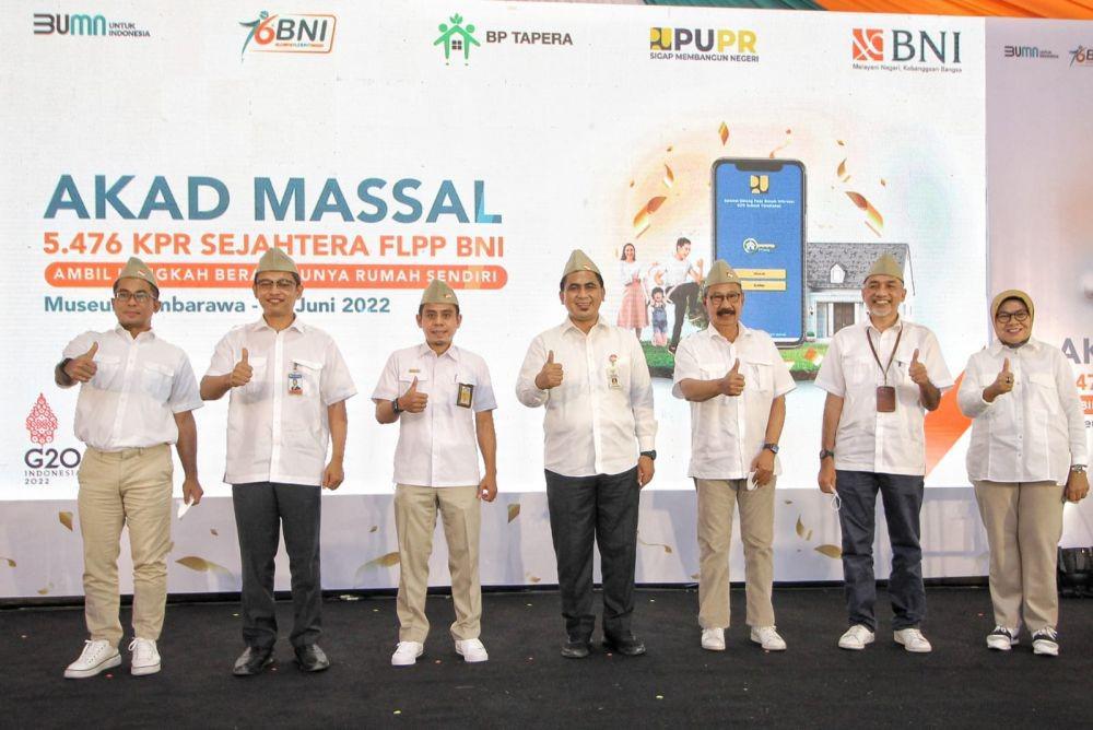 HUT Ke-76, BNI Gelar Akad KPR bagi 5.476 Debitur FLPP
