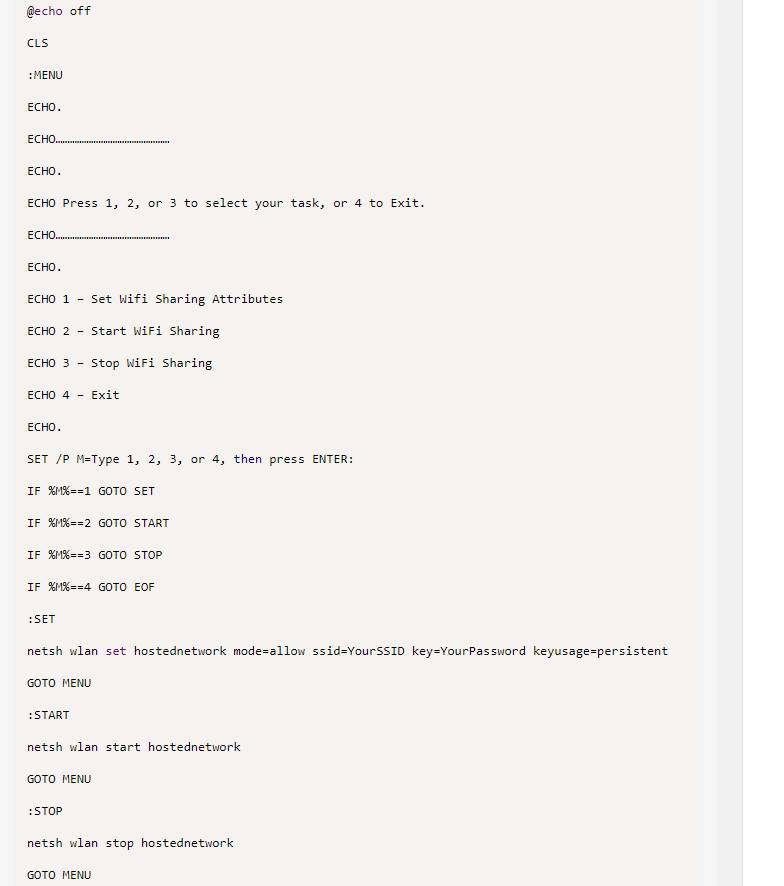 ilustrasi membuat batch file (makeuseof.com)