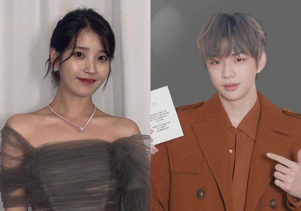 potret IU (instagram.com/dlwlrma) | potret Kang Daniel (instagram.com/daniel.k.here)