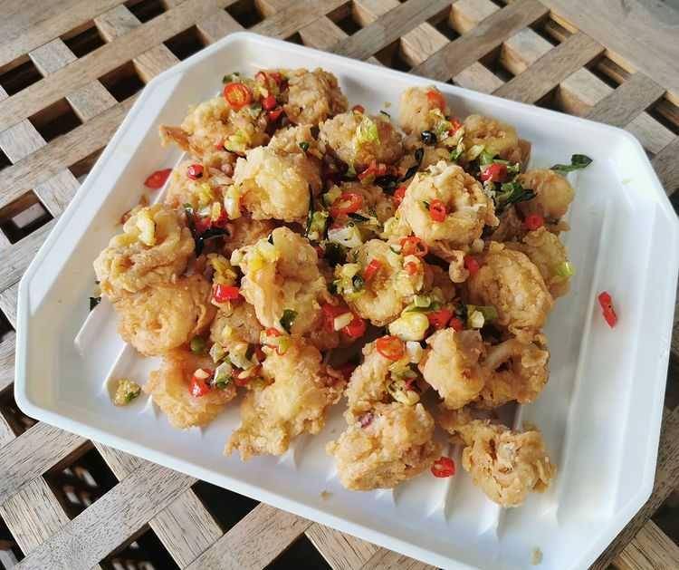 cumi lada garam (instagram.com/marini_foodjournal)